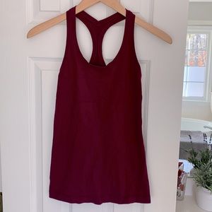 Lululemon cool racer back tank top size 4